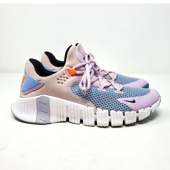 Nike Free Metcon 4 Training Shoes Doll Black Worn Blue CZ0596-555 Size US 9 - Picture 3 of 9